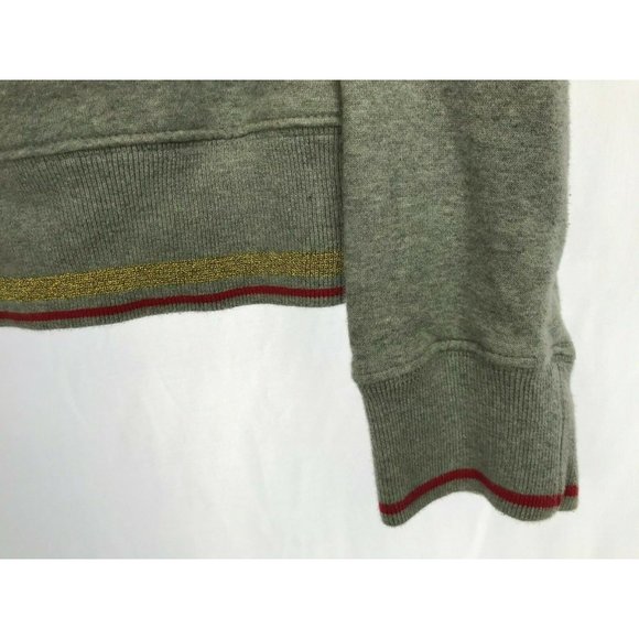 Women's ECHO RED Gray Hoodie Hooded Jacket Medium - Picture 7 of 8